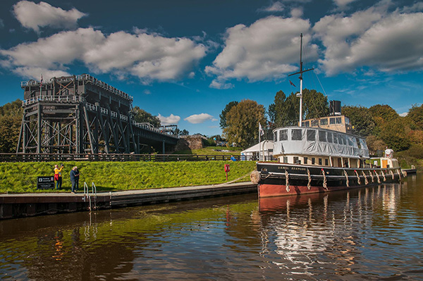 POETRY ABOARD THE DANNY STEAMSHIP AT ANDERTON BOAT LIFT